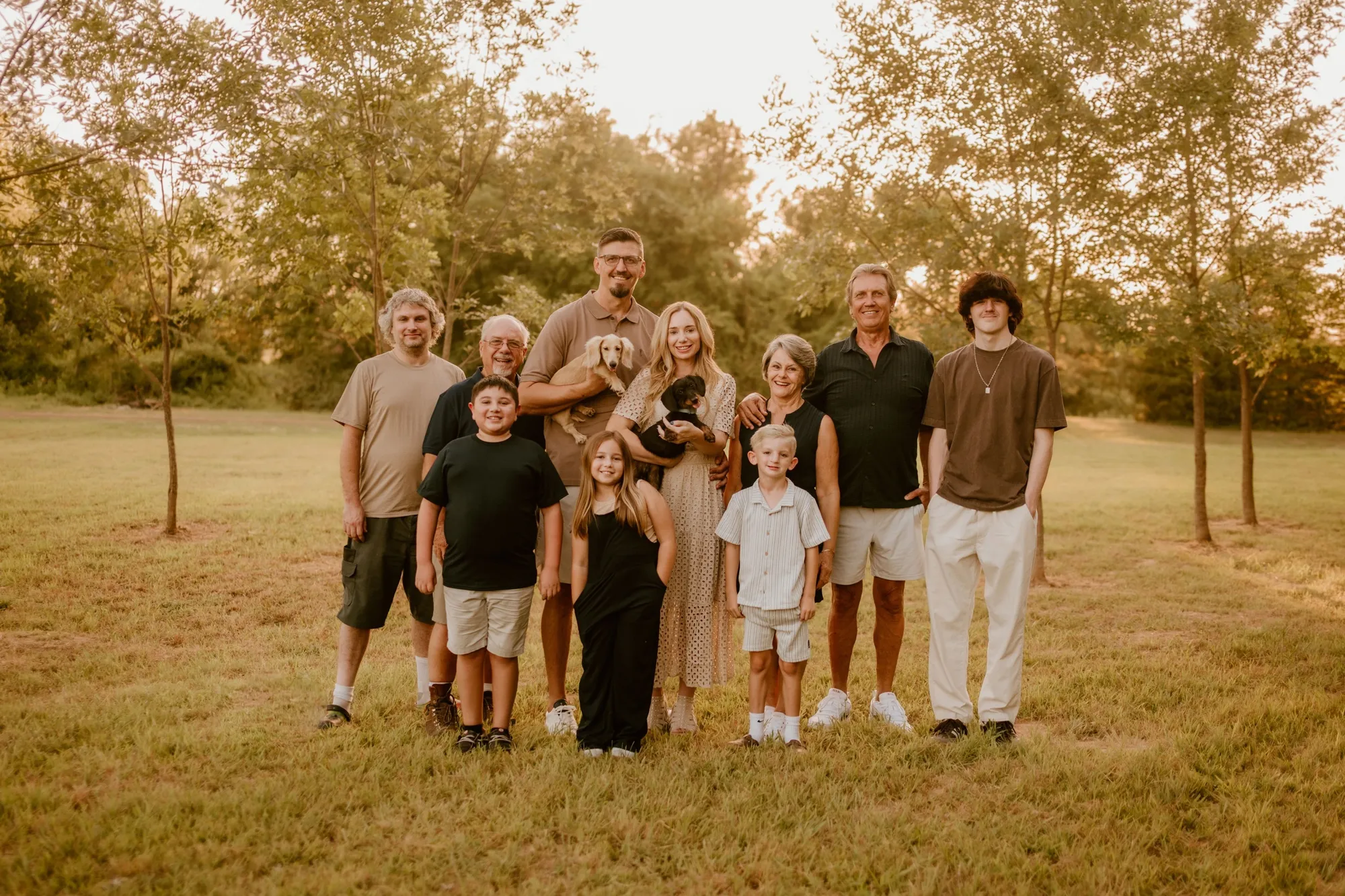 The Nass family in Arkansas